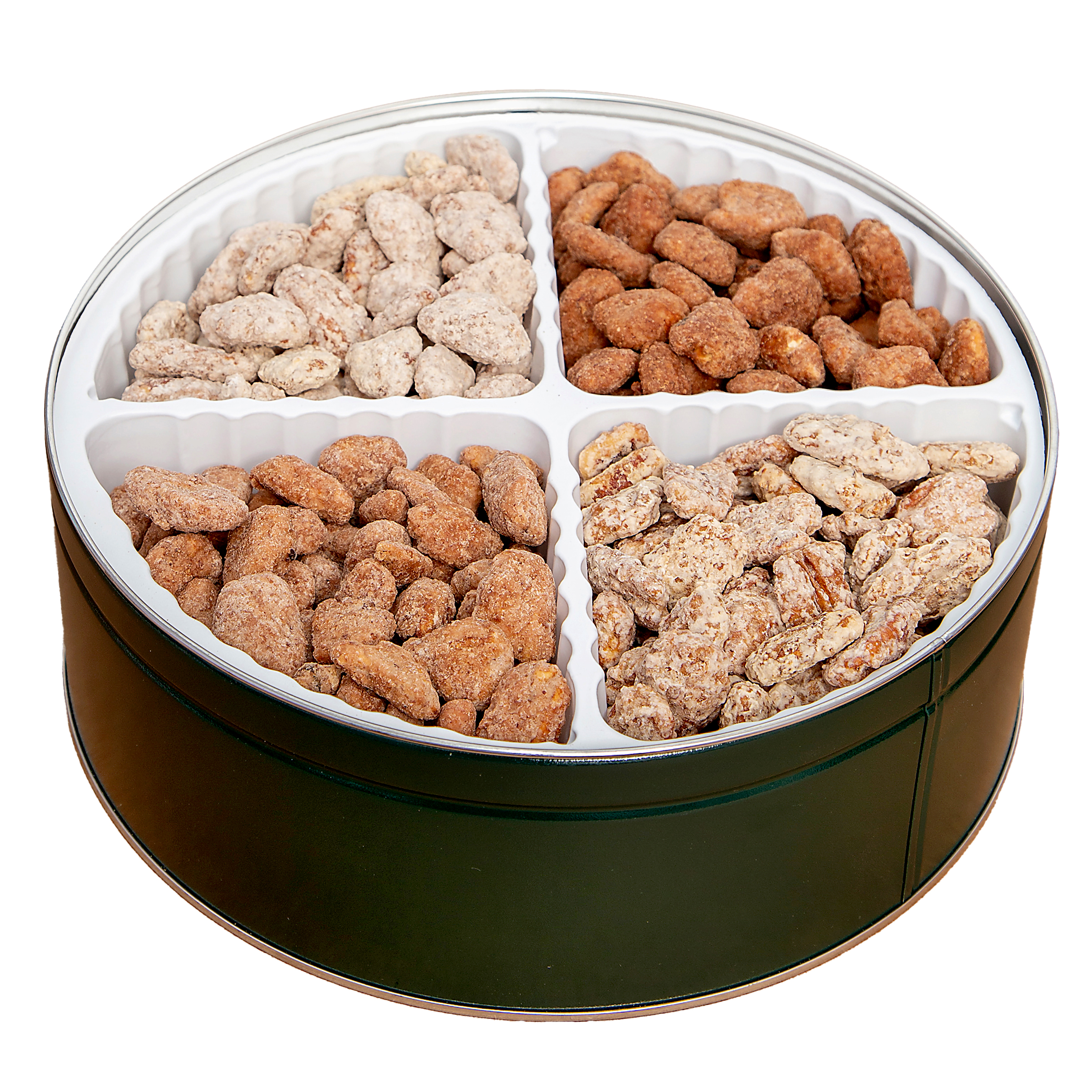 2 lb 4oz Flavored Pecan Combination Gift Tin (4 items)